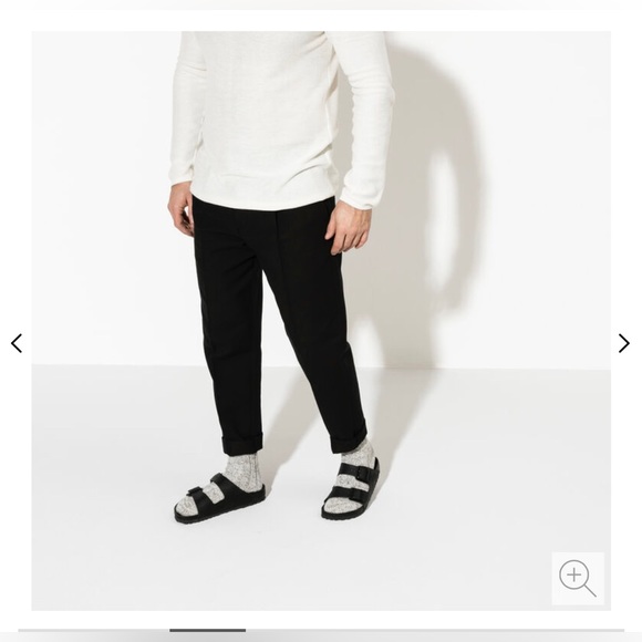 **SOLD**   Birkenstock Arizona Exquisite Leather Black Ladies 8 Men 6 Euro 39 - Picture 11 of 15